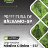 Médico Clínico ESF Bálsamo SP | Apostila 2026