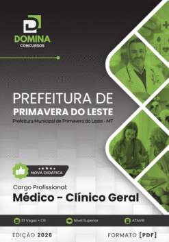 Médico Clínico Geral Primavera do Leste MT | Apostila 2026