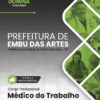 Médico do Trabalho Embu das Artes SP | Apostila 2026