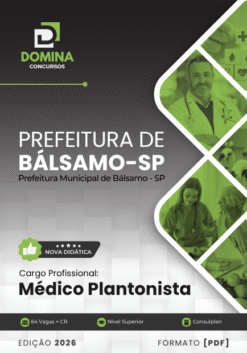 Médico Plantonista Bálsamo SP | Apostila 2026