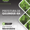 Merendeira Quijingue BA | Apostila 2026