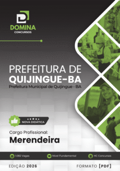 Merendeira Quijingue BA | Apostila 2026