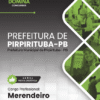 Merendeiro Pirpirituba PB | Apostila 2026