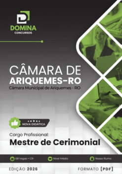 Mestre de Cerimônias Ariquemes RO | Apostila 2026