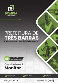 Monitor Três Barras SC | Apostila 2026