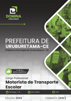 Motorista de Transporte Escolar Uruburetama CE | Apostila 2026