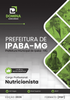 Nutricionista Ipaba MG | Apostila 2026