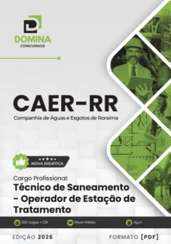 Operador de Estação de Tratamento CAER RR | Apostila 2026