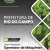 Operador de Máquinas Rio do Campo SC | Apostila 2026