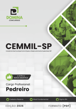 Pedreiro CEMMIL Mogi Guaçu SP | Apostila 2026