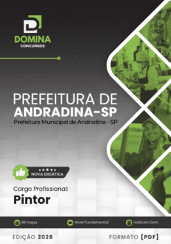 Pintor Andradina SP | Apostila 2026