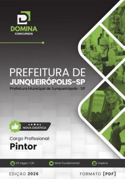 Pintor Junqueirópolis SP | Apostila 2026