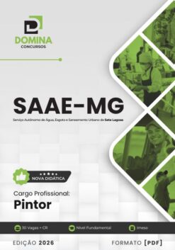 Pintor SAAE de Sete Lagoas MG | Apostila 2026