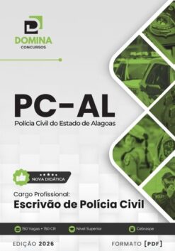 Polícia Civil AL Escrivão de Polícia Civil | Apostila 2026