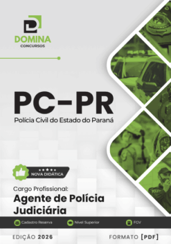 Polícia Civil PC PR Agente de Polícia Judiciária | Apostila 2026