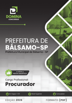 Procurador Bálsamo SP | Apostila 2026