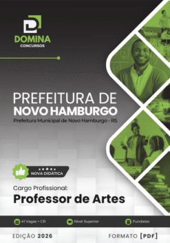 Professor de Artes Novo Hamburgo RS | Apostila 2026