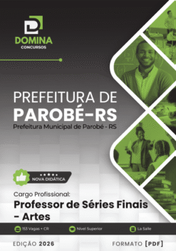 Professor de Artes Parobé RS | Apostila 2026