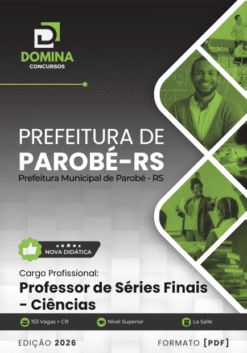 Professor de Ciências Parobé RS | Apostila 2026