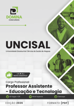 Professor de Educação e Tecnologia UNCISAL | Apostila 2026