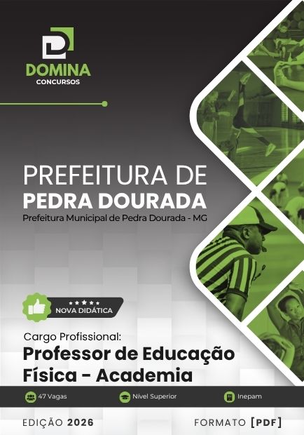 Professor de Educação Física Pedra Dourada MG | Apostila 2026 1 Professor de Educação Física Pedra Dourada MG | Apostila 2026