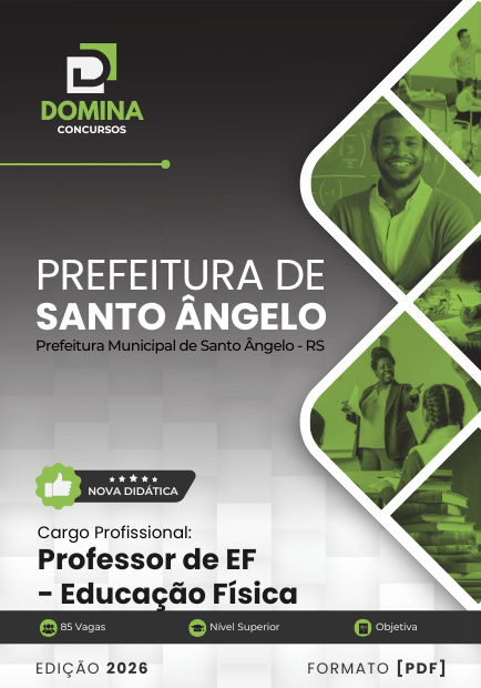 Professor de Educação Física Santo Ângelo RS | Apostila 2026 1 Professor de Educação Física Santo Ângelo RS | Apostila 2026