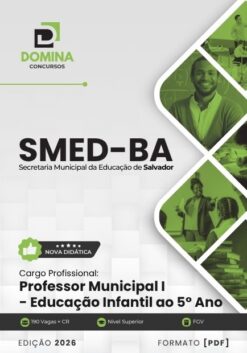 Professor de Educação Infantil SMED Salvador BA | Apostila 2026