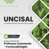 Professor de Fonoaudiologia Motricidade Oral UNCISAL | Apostila 2026