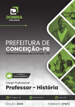 Professor de História Conceição PB | Apostila 2026
