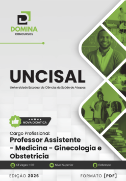 Professor de Medicina Ginecologia e Obstetrícia UNCISAL | Apostila 2026