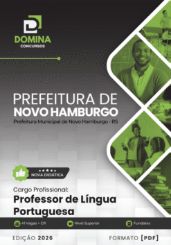 Professor de Português Novo Hamburgo RS | Apostila 2026