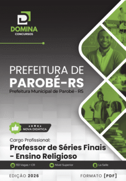 Professor de Religião Parobé RS | Apostila 2026