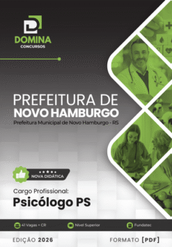 Psicólogo Novo Hamburgo RS | Apostila 2026