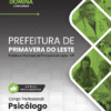 Psicólogo Prefeitura Primavera do Leste MT | Apostila 2026 3 Psicólogo Prefeitura Primavera do Leste MT | Apostila 2026