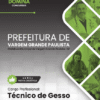 Técnico de Gesso Vargem Grande Paulista SP | Apostila 2026