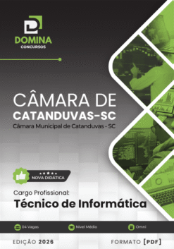 Técnico de Informática Câmara Catanduvas SC | Apostila 2026