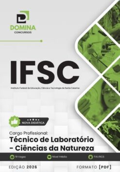 Técnico de Laboratório Ciências da Natureza IFSC | Apostila 2026