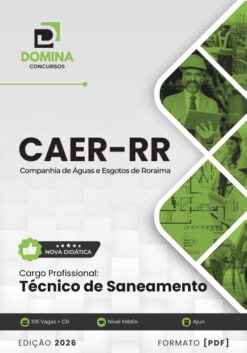 Técnico de Saneamento CAER RR | Apostila 2026