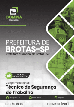 Técnico de Segurança do Trabalho Brotas SP | Apostila 2026