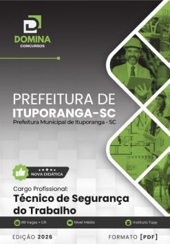 Técnico de Segurança do Trabalho Ituporanga SC | Apostila 2026