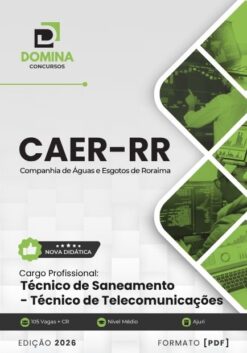 Técnico de Telecomunicações CAER RR | Apostila 2026