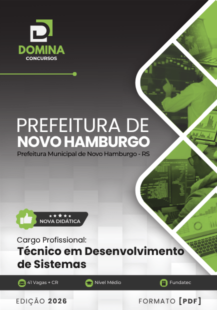 Técnico em Desenvolvimento de Sistemas Novo Hamburgo RS | Apostila 2026 1 Técnico em Desenvolvimento de Sistemas Novo Hamburgo RS | Apostila 2026