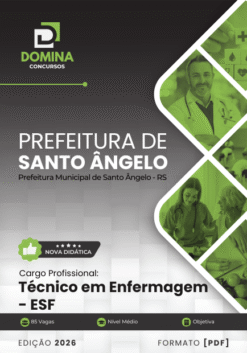 Técnico em Enfermagem ESF Santo Ângelo RS | Apostila 2026