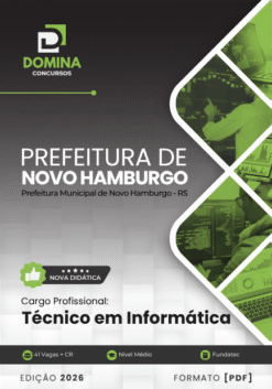 Técnico em Informática Novo Hamburgo RS | Apostila 2026
