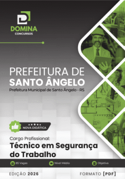 Técnico em Segurança do Trabalho Santo Ângelo RS | Apostila 2026