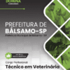 Técnico em Veterinária Bálsamo SP | Apostila 2026