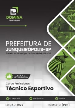 Técnico Esportivo Junqueirópolis SP | Apostila 2026