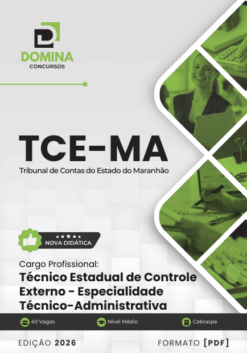 Técnico Estadual Administrativo TCE MA | Apostila 2026