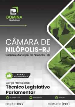 Técnico Legislativo Parlamentar Câmara Nilópolis RJ | Apostila 2026