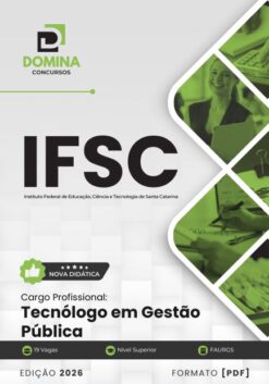 Tecnólogo em Gestão Pública IFSC | Apostila 2026